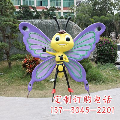 沧州仿真蝴蝶雕塑,精致多彩、灵动优雅