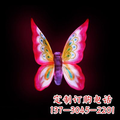 沧州红发蝴蝶 小号发光雕塑