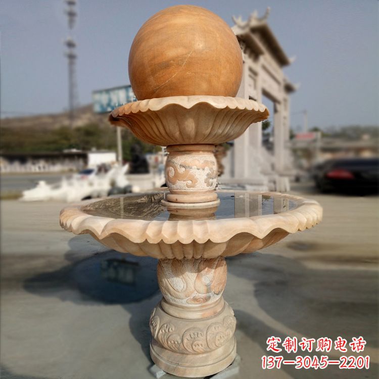 沧州精致的风水球石雕塑