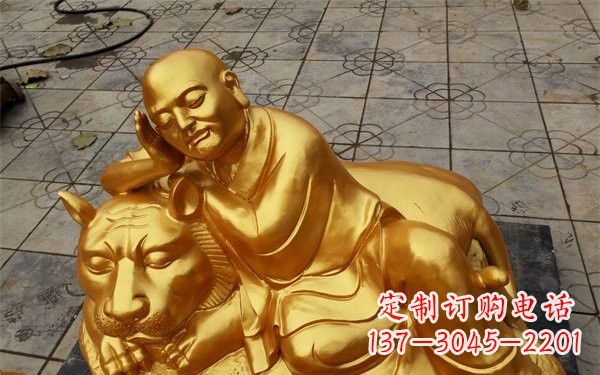 沧州伏虎罗汉铜雕，古典美学与艺术的完美结合