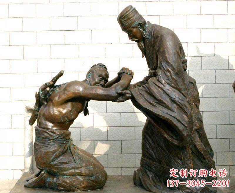 沧州中领雕塑——传承古代文化的名人铜雕