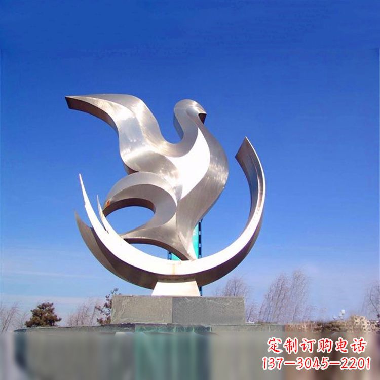沧州鸽子的雕像