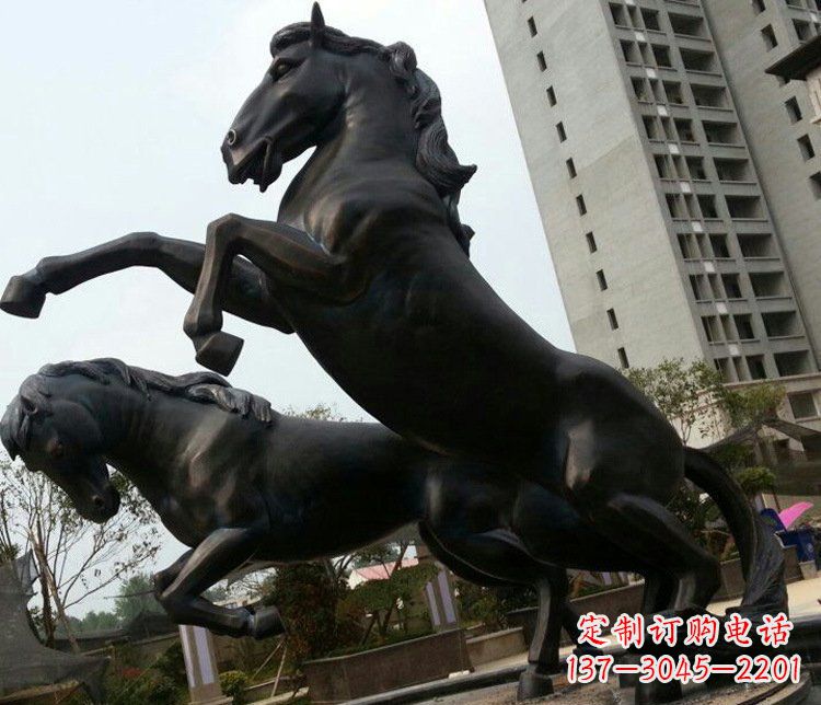 沧州高雅实木动物雕塑