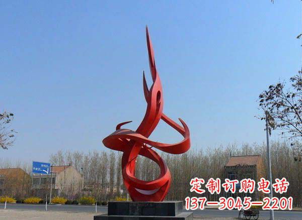 沧州不锈钢火苗经典建筑雕塑