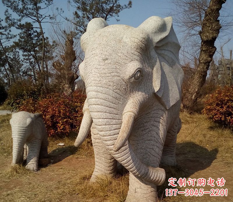 沧州精美大象雕塑