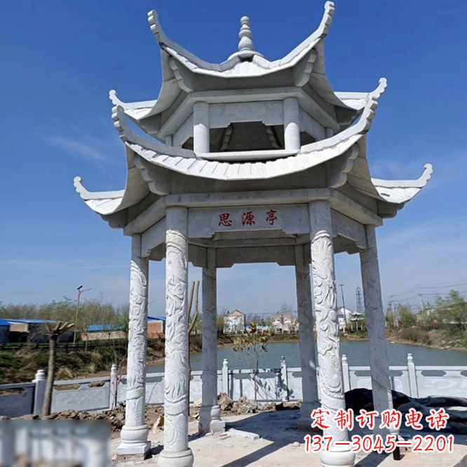 沧州公园大理石凉亭