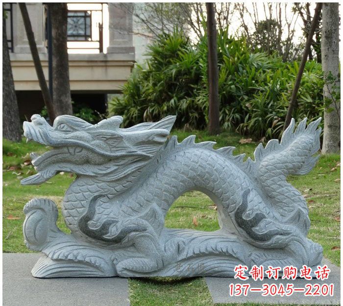沧州精美雕刻的大理石龙雕塑