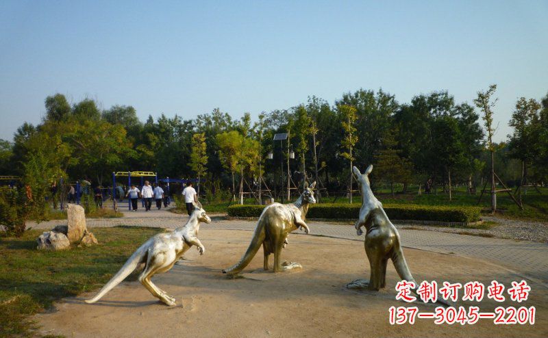 沧州高质量袋鼠铜雕