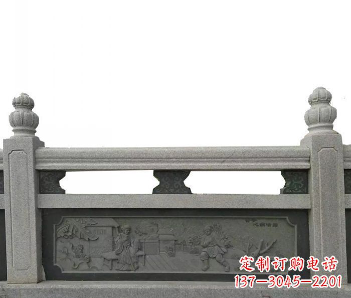 沧州公园仿古石雕栏板