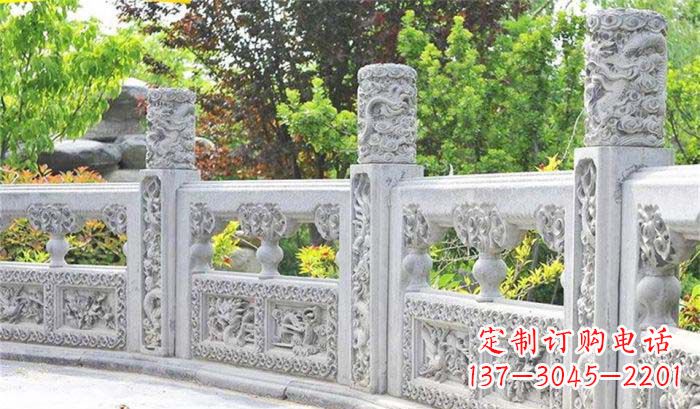 沧州公园仿古石栏板雕塑