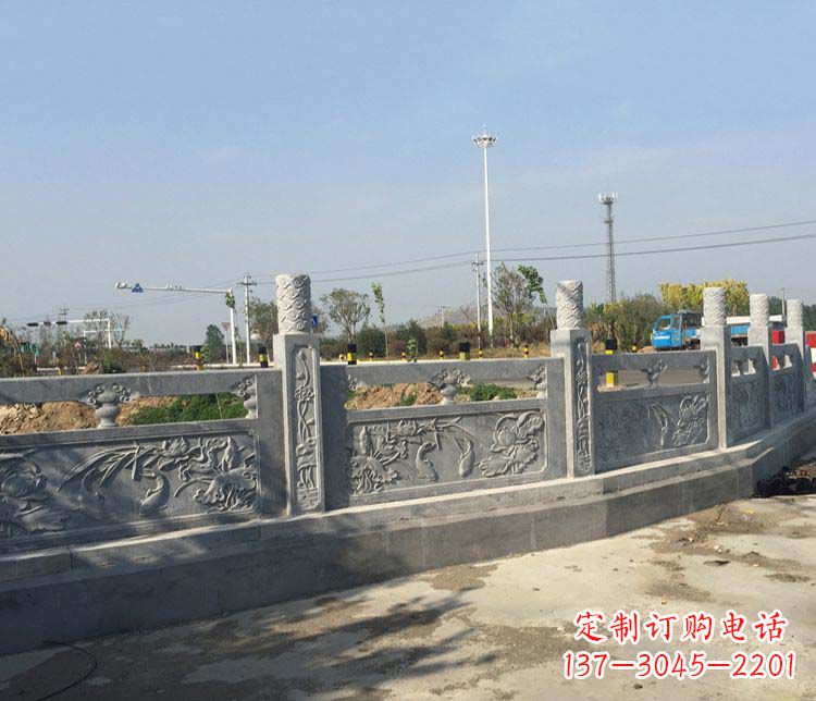 沧州风格各异的精美公园仿古石栏板雕塑