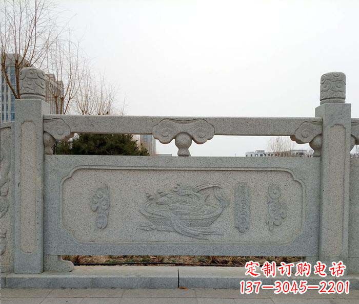 沧州公园户外栏板石雕