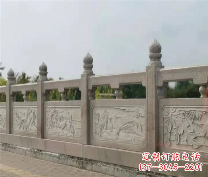 沧州泰山大理石浮雕栏板雕塑