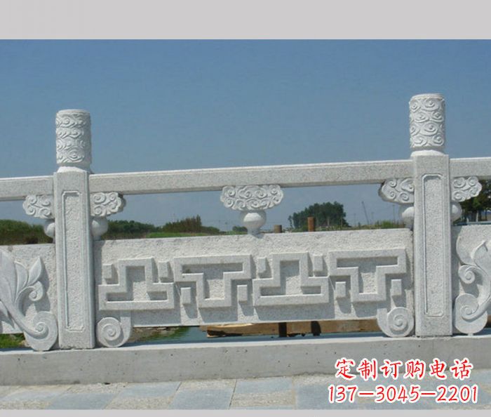 沧州公园景观大理石栏板雕塑
