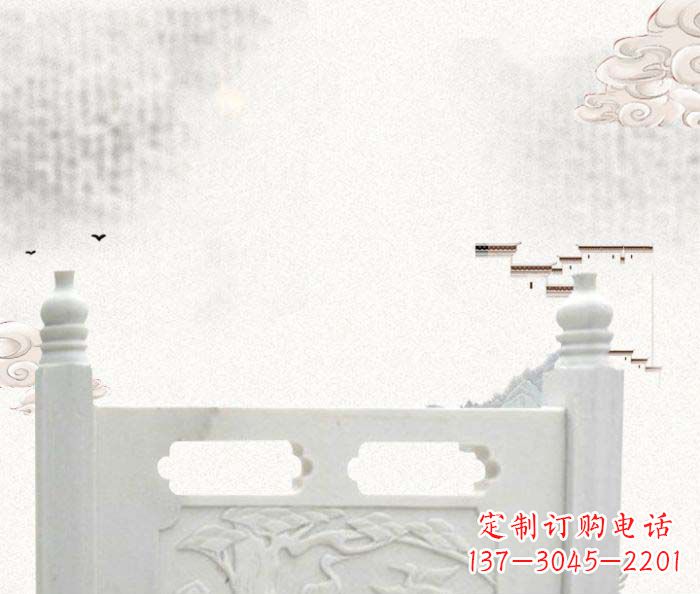 沧州中领雕塑汉白玉石栏板雕塑