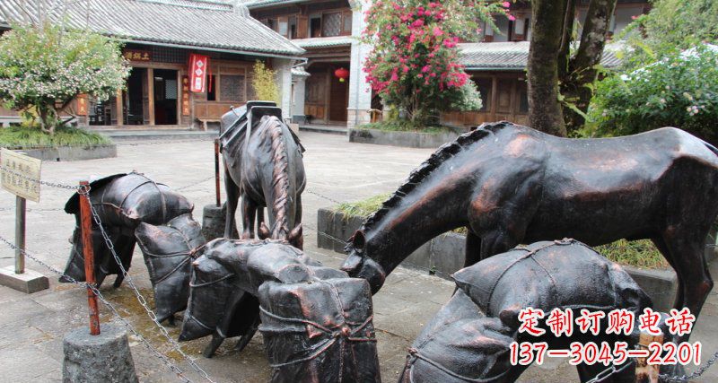 沧州中领雕塑定制的铜动物雕塑