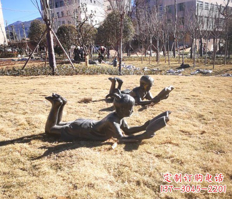 沧州精致的儿童仿铜雕塑