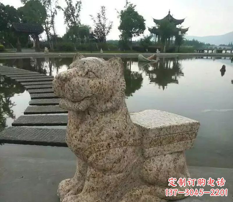 沧州中领雕塑—十二生肖石虎雕塑