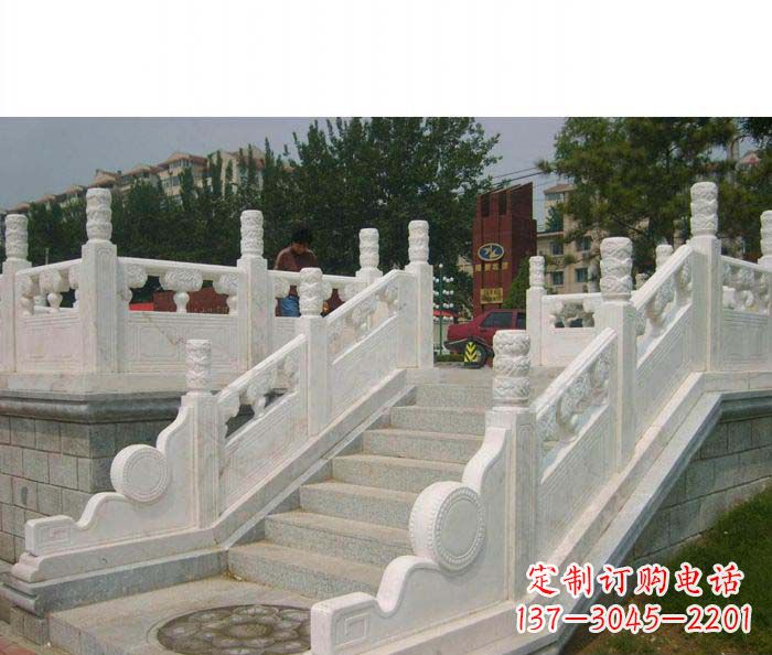 沧州公园石栏板大理石雕塑