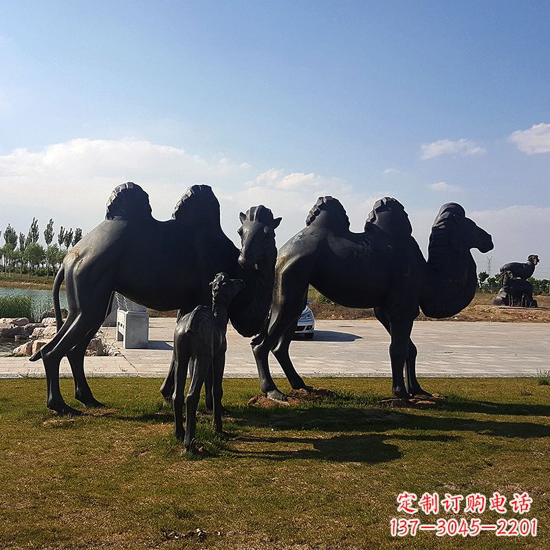 沧州铜骆驼雕塑,精致景观装饰