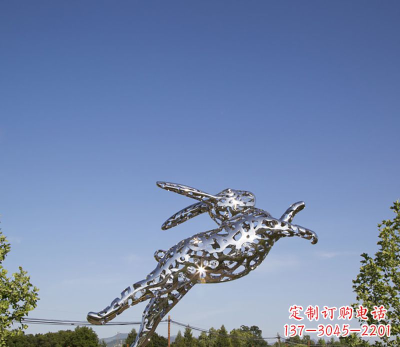 沧州不锈钢兔子雕塑