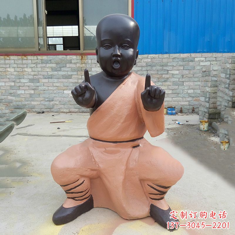 沧州铜雕功夫小和尚