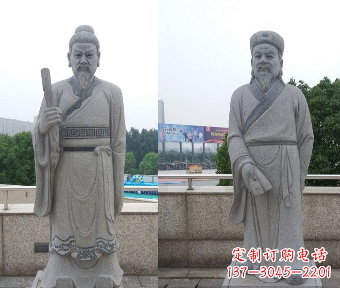 沧州追随韩非、韩愈传统,精品石雕——韩愈雕塑