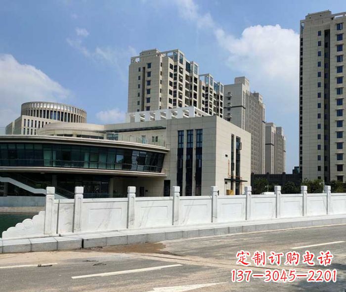 沧州享受精美的广场景观大理石栏板雕塑