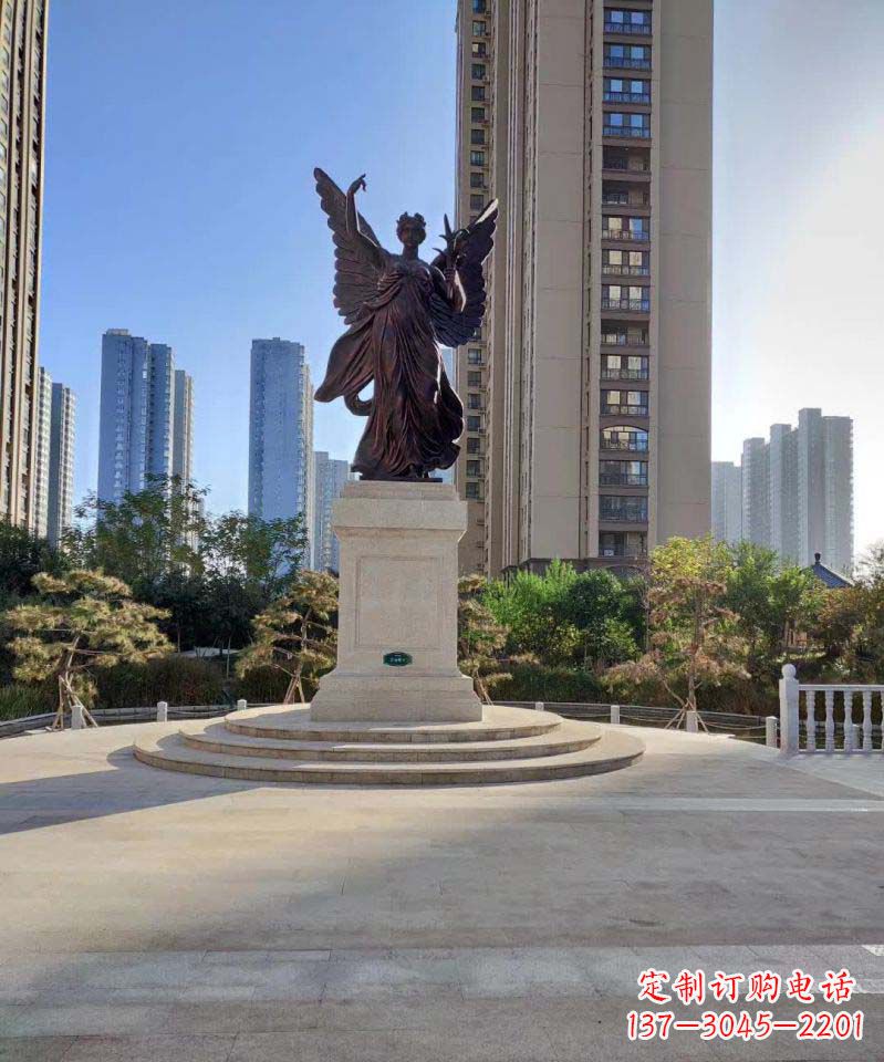 沧州中领雕塑:精致的女神铜雕