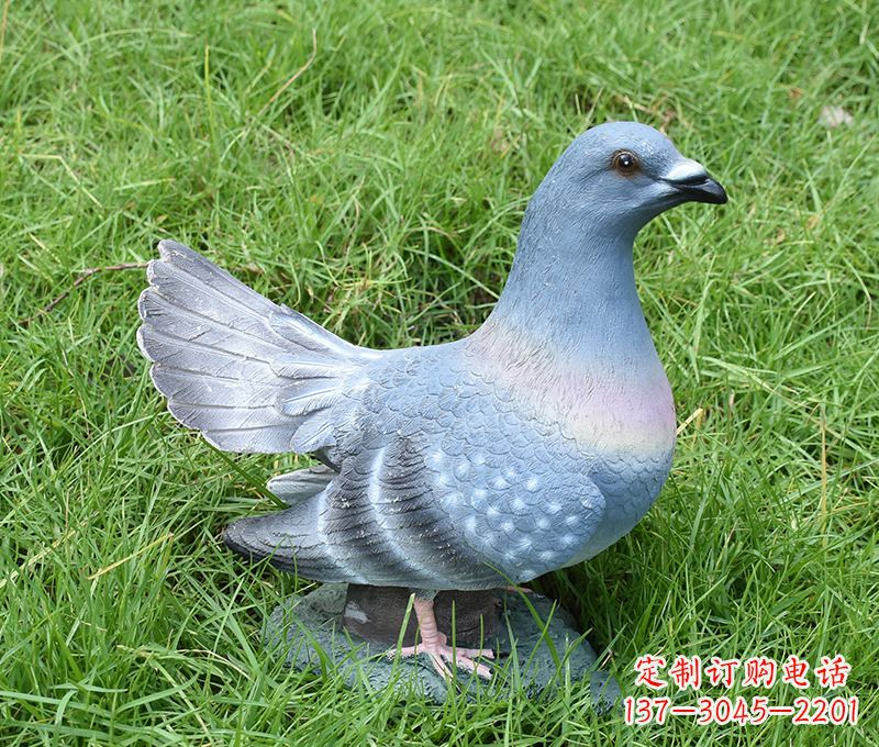 沧州传递和平信息的和平鸽雕塑