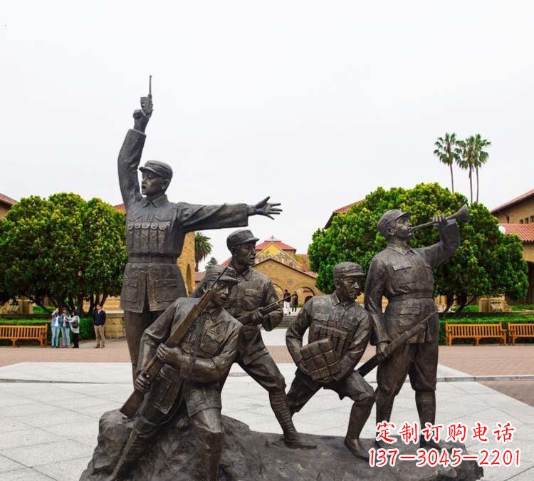 沧州铭记红军英勇|红军纪念雕塑