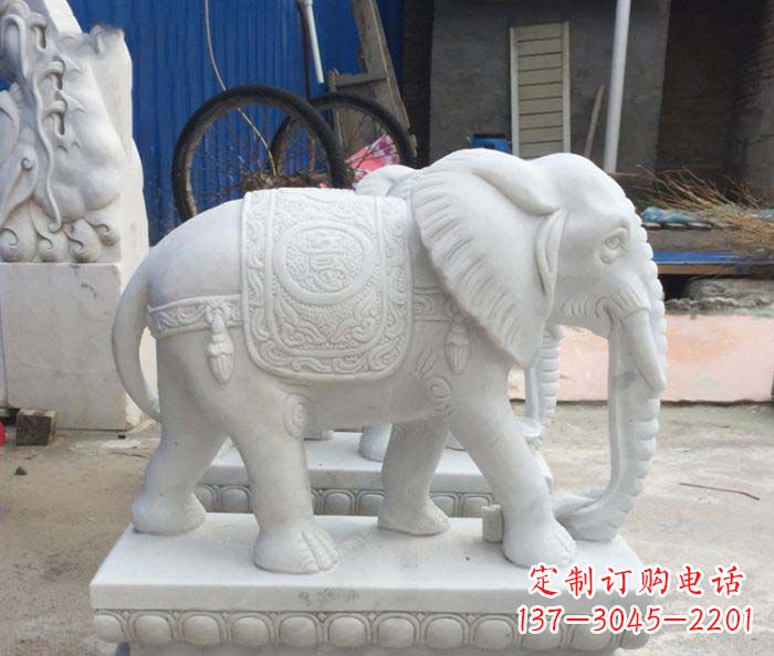 沧州精美大象雕塑,门口装点新灵感