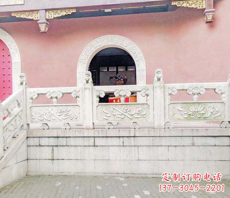 沧州景区大理石栏板石雕 (3)