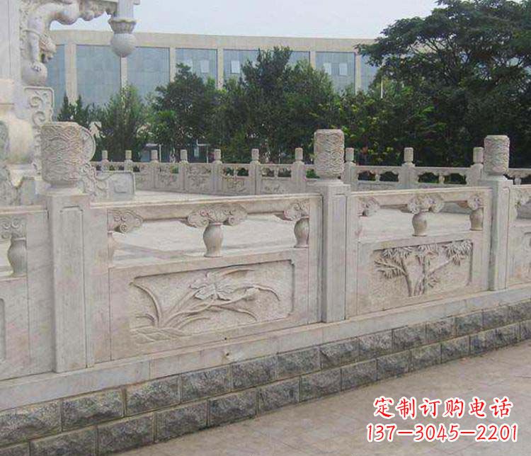 沧州中领雕塑:精美石材栏板雕塑