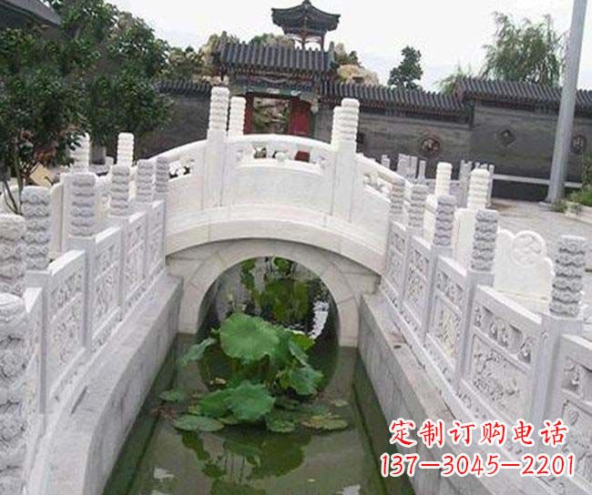 沧州大理石栏板石雕，精美金碧辉煌