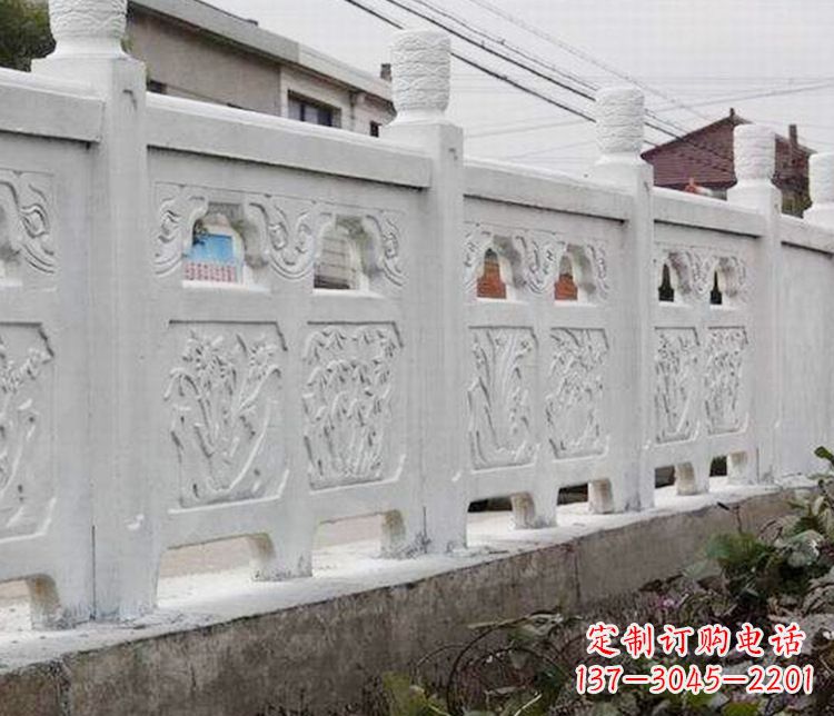 沧州优雅大理石栏板雕塑