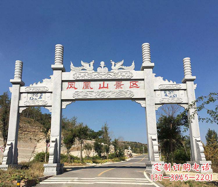沧州中领雕塑：高质量牌坊石雕