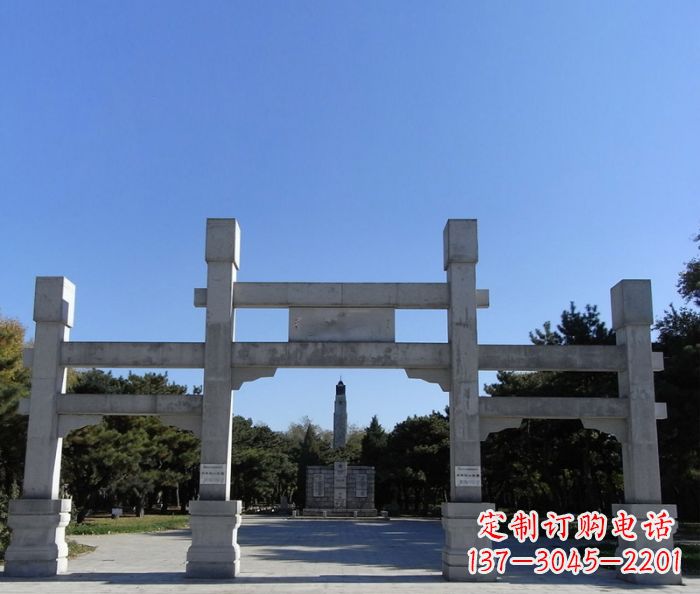 沧州中领雕塑石雕牌坊定制