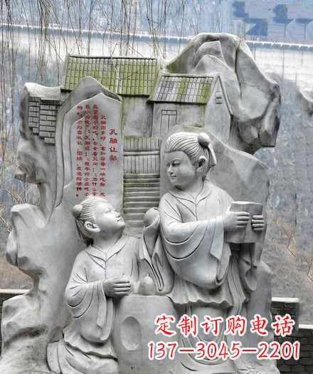 沧州经典·孔融雕塑,一件艺术之作