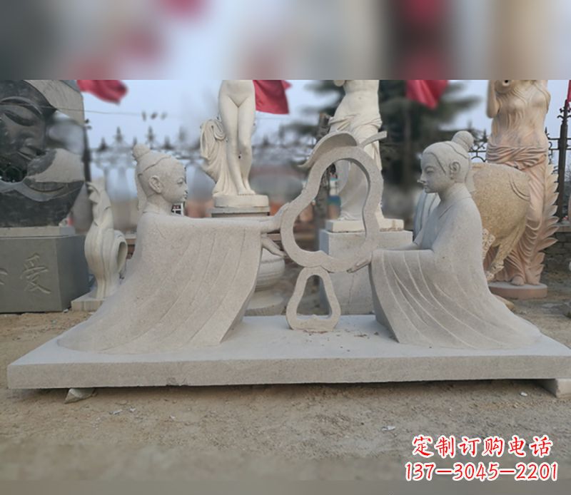 沧州选择传统工艺,重现古代大臣孔融的精致雕塑