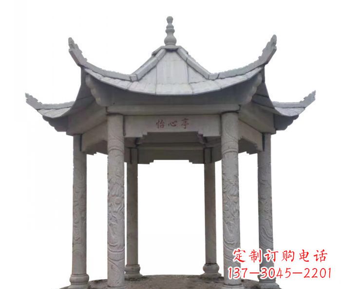 沧州精美凉亭石雕–精细雕刻制作精致的艺术品