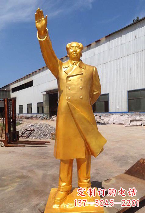沧州毛主席铜像:中国历史上最伟大的领袖