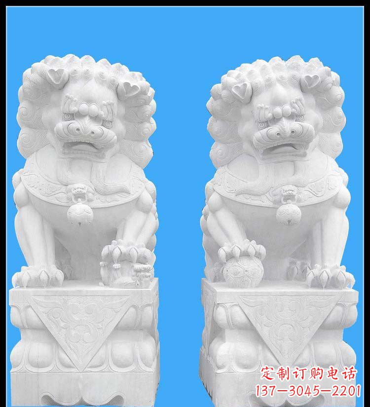 沧州狮子雕塑,魅力体现宏伟大气