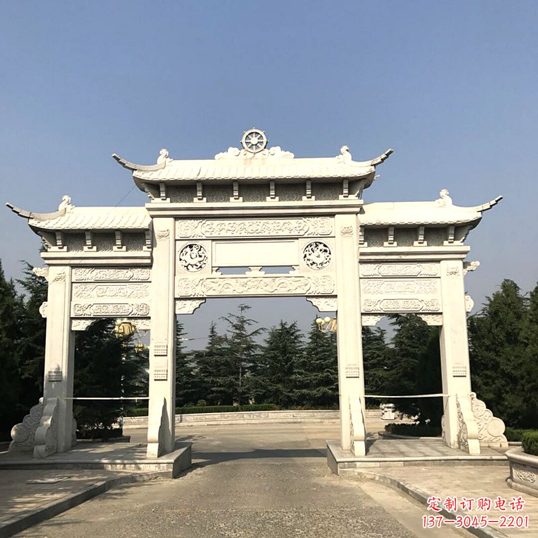 沧州牌坊柱座石雕
