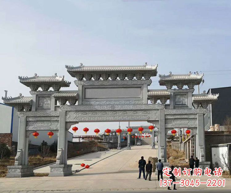 沧州牌楼牌楼石雕