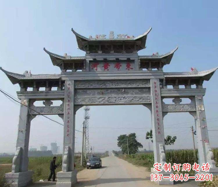 沧州精品牌坊石雕,令您赞叹不已