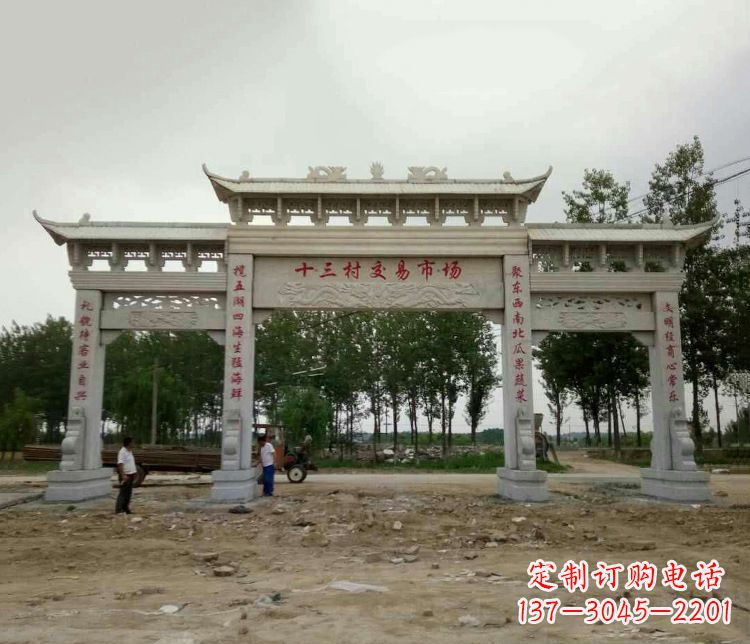 沧州精美石牌坊雕塑,令你惊艳无比