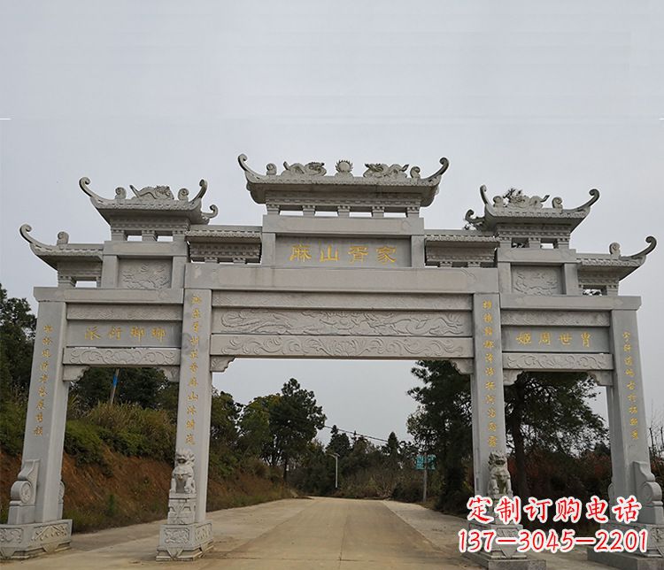沧州牌坊石雕—精美且经久不衰的传统艺术品