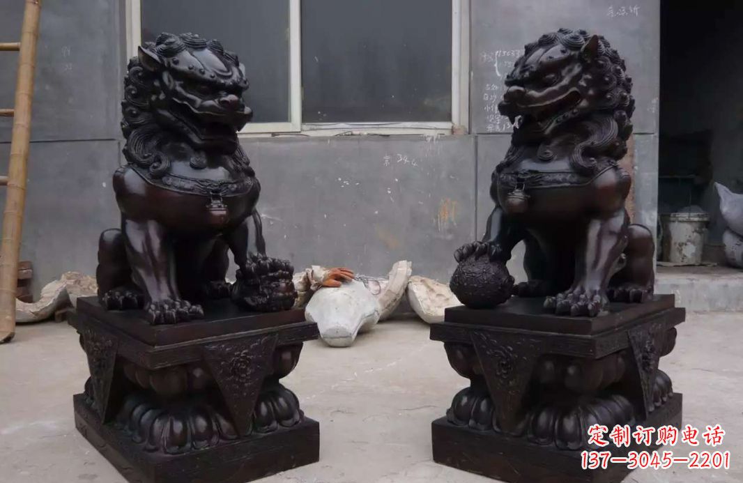 沧州中领雕塑狮子雕塑,超精致的铜雕艺术