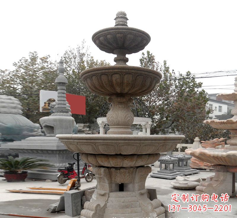 沧州钵式喷泉雕塑,精美装饰您的家园